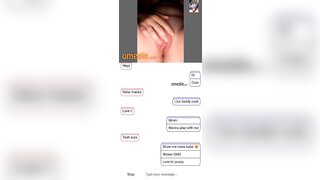 Omegle Tease Pussy/Tits