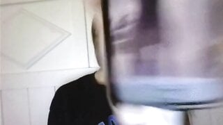 Omegle teen showing off her nudes