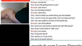 Perfect blonde bates for daddy on omegle