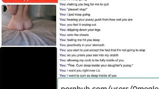 Perfect blonde bates for daddy on omegle