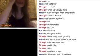Brunette on omegle