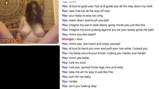 Brunette on omegle