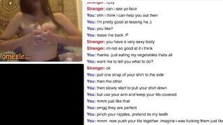 Brunette on omegle