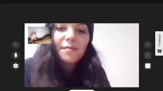 flashing tits on chatroulette to big cock