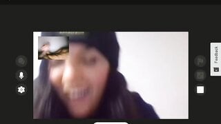 flashing tits on chatroulette to big cock