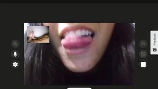 flashing tits on chatroulette to big cock