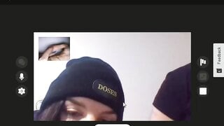flashing tits on chatroulette to big cock