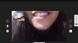 flashing tits on chatroulette to big cock