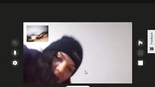 flashing tits on chatroulette to big cock