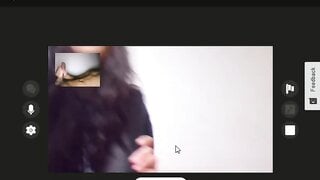 flashing tits on chatroulette to big cock