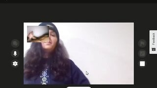 flashing tits on chatroulette to big cock