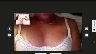 blonde whore masturbates to my big cock