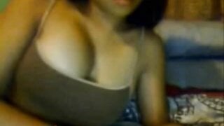 Perfect ebony tits