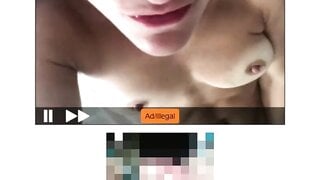 naked whore shows off