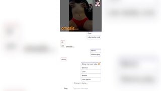 Omegle hot girl show Ur boobs and rub Ur pussy