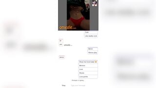 Omegle hot girl show Ur boobs and rub Ur pussy