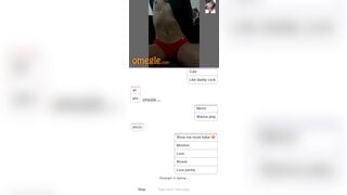 Omegle hot girl show Ur boobs and rub Ur pussy