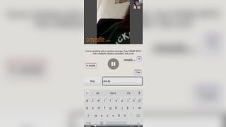 Omegle hot girl show Ur boobs and rub Ur pussy