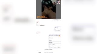 Omegle hot girl show Ur boobs and rub Ur pussy