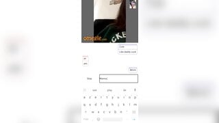 Omegle hot girl show Ur boobs and rub Ur pussy