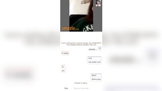 Omegle hot girl show Ur boobs and rub Ur pussy