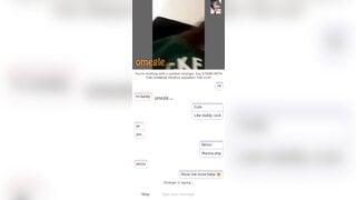 Omegle hot girl show Ur boobs and rub Ur pussy
