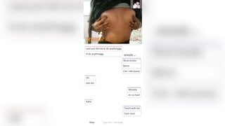 Omegle hot Indian girl show body and fingering ur pussy