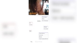 Omegle hot Indian girl show body and fingering ur pussy