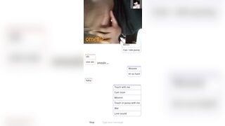 Omegle hot Indian girl show body and fingering ur pussy