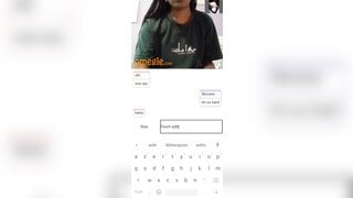 Omegle hot Indian girl show body and fingering ur pussy