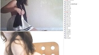 Omchater omegle mexican girl plays