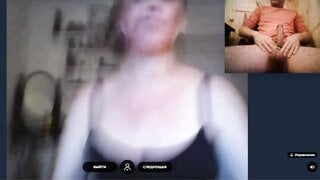 Massive Cum for horny MILF