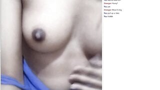 Omchater omegle indian girl masturbates with water