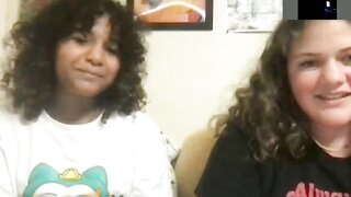 beautiful girls reacting big rosy dick of a brazilian youn