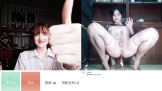 OMETV Hot russian girl react to asian trans