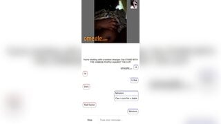 Omegle black girl with big tits