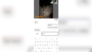 Omegle black girl with big tits