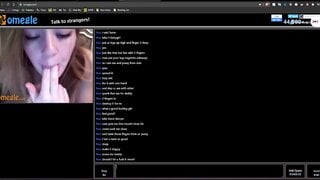 Omegle Double Feature Of Submissive Dirty Talking Teen