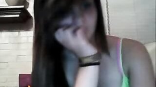 Cute Brunette on Omegle