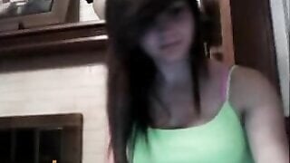 Cute Brunette on Omegle