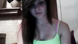 Cute Brunette on Omegle