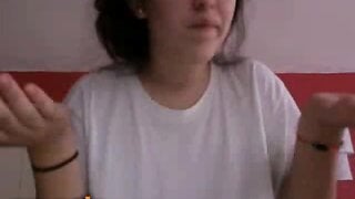 Omegle Girl flashing boobs