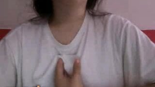 Omegle Girl flashing boobs