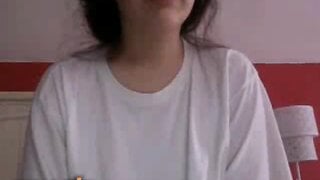Omegle Girl flashing boobs