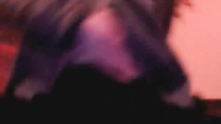Girl plays the omegle game
