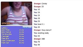 Christy Plays Webcam Game