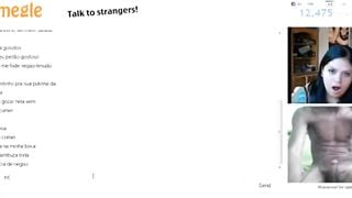 PLaying with girl on Omegle