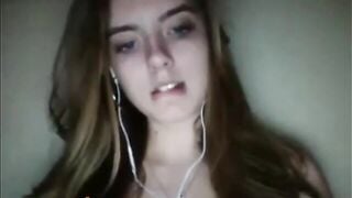 Sexy Young Teen Bating On Omegle