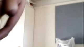 Horny Ebony Fingering On Omegle