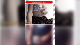 Omegle Girl - Put a dildo in her ass - 104
